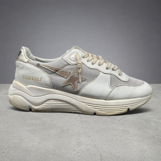 Golden Goose Running - Blanc Or C1322