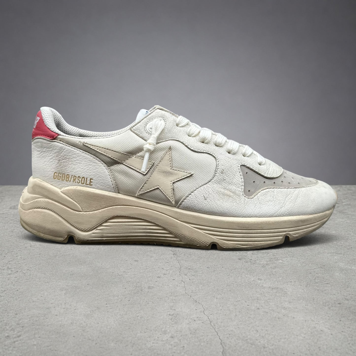 Golden Goose Running - Blanc Rouge Beige C1462