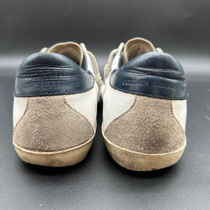 Golden Goose Superstar - Blanc Beige Bleu C1422