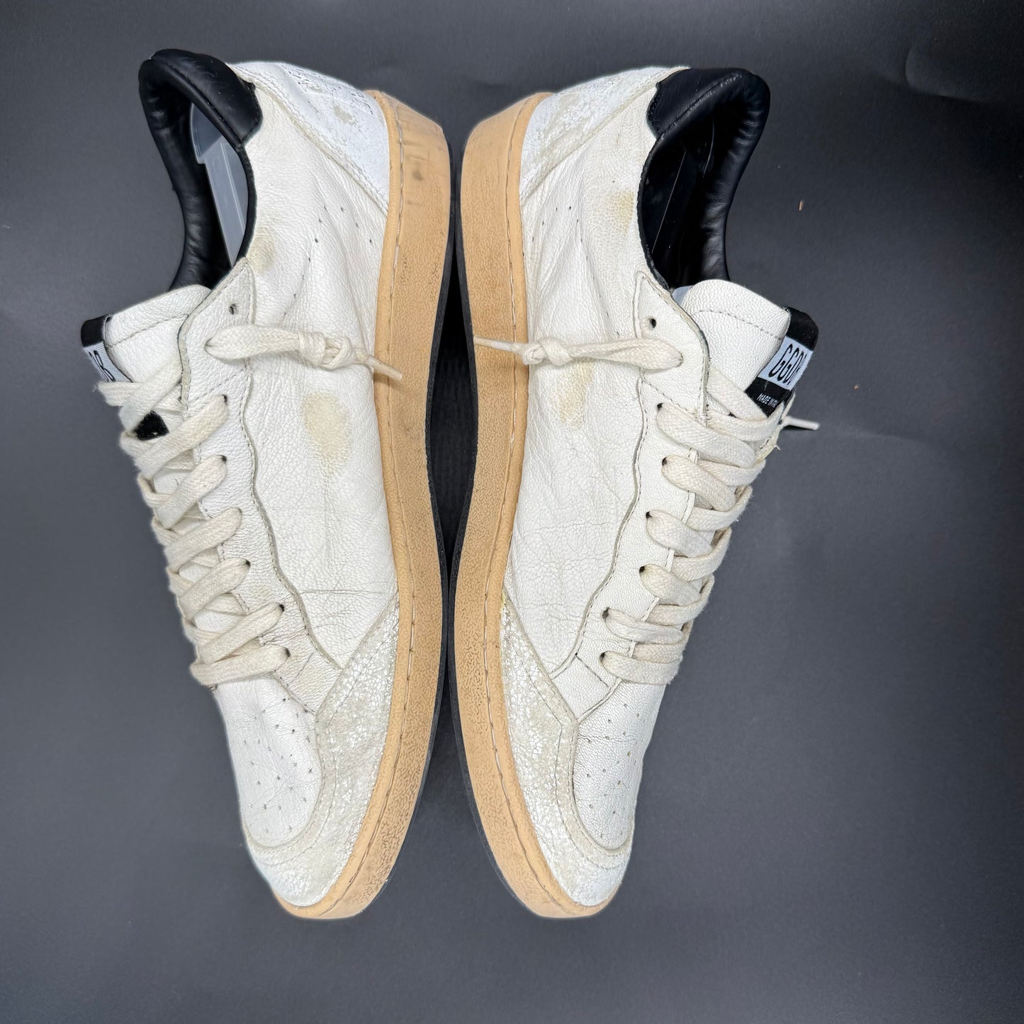 Golden Goose Ballstar - Blanc/Noir ◼️
