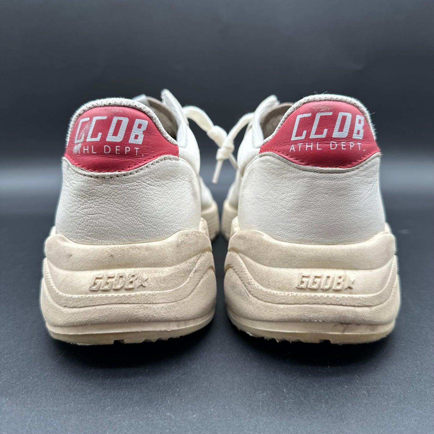 Golden Goose Running - Blanc Rouge Beige C1462