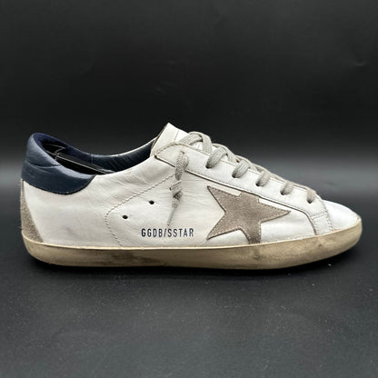 Golden Goose Superstar - Blanc Beige Bleu C1422