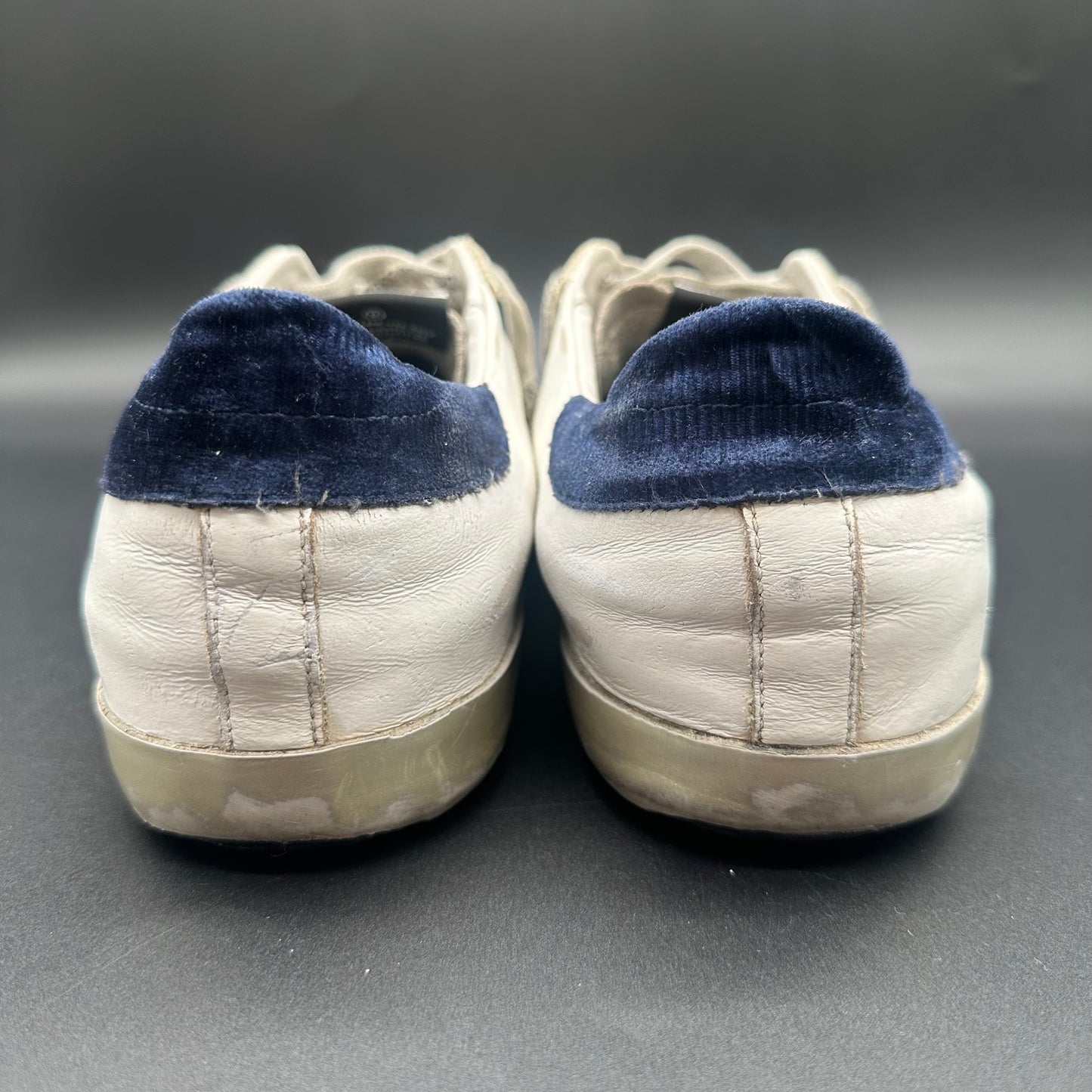 Golden Goose Superstar - Blanc Bleu C1228
