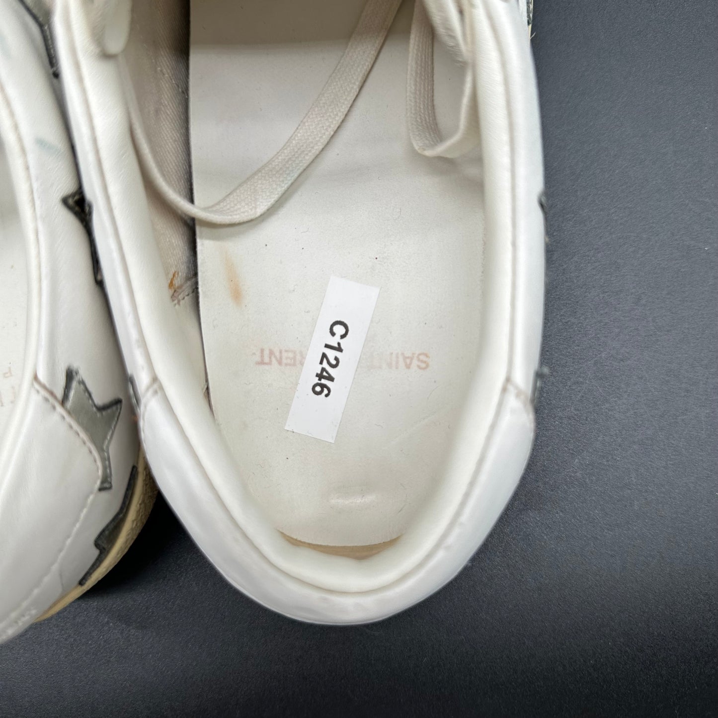 Saint Laurent Court - Blanc Argent C1246