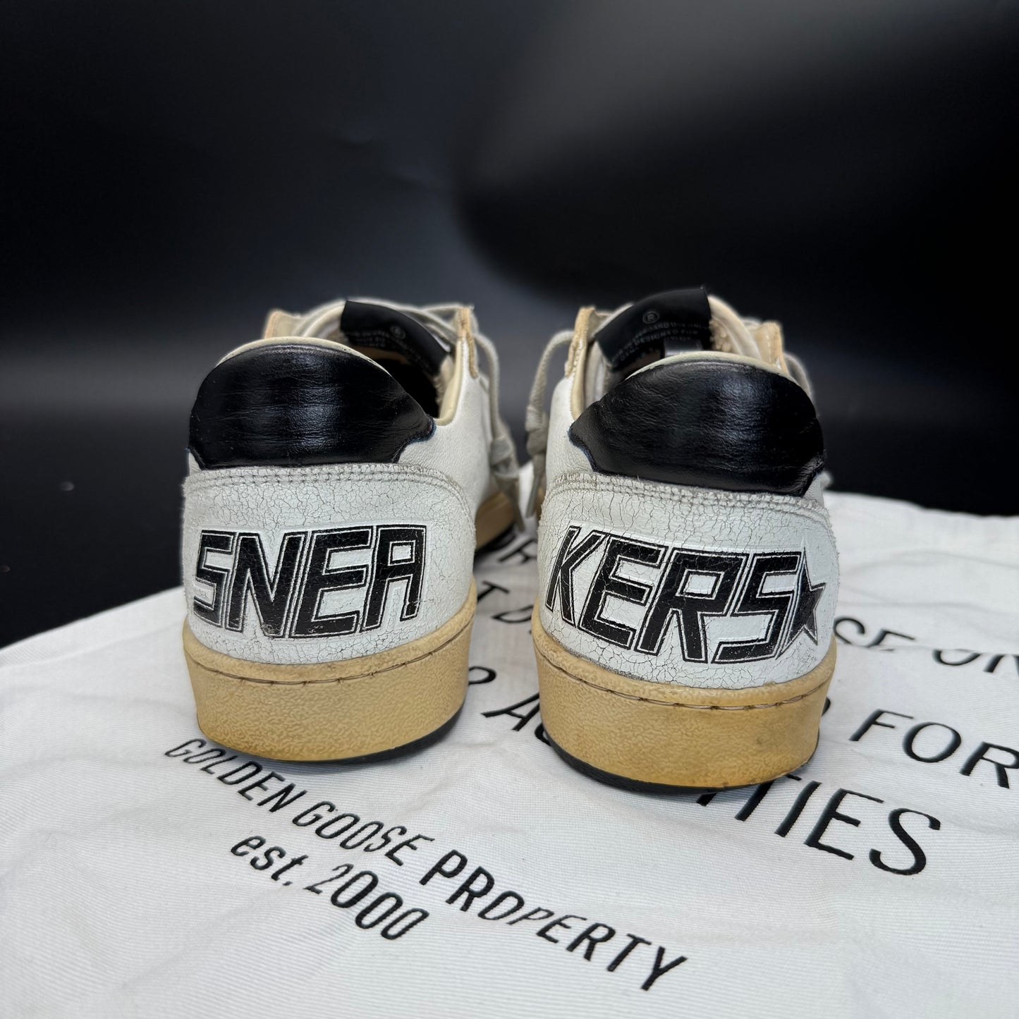 Golden Goose Ballstar - Blanc/Noir/◼️