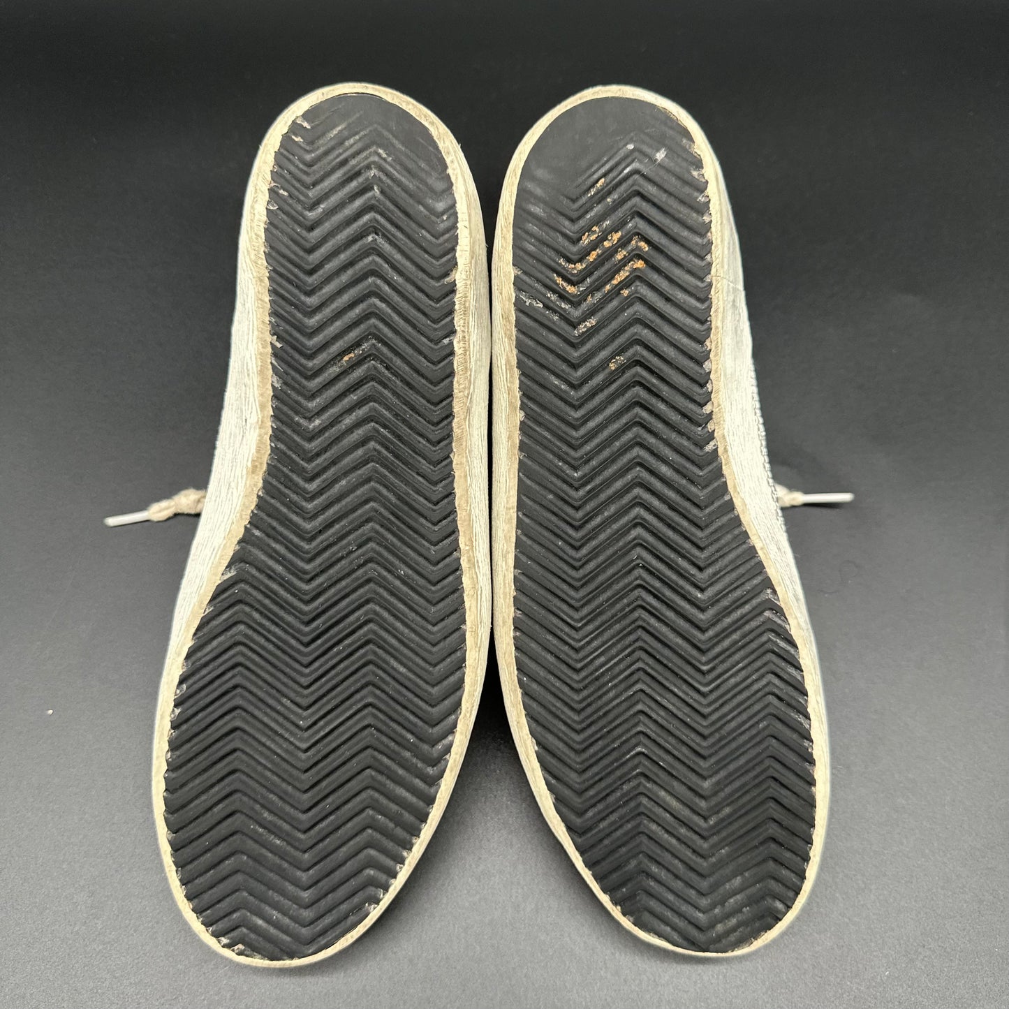 Golden Goose Superstar - Blanc Noir Paillettes C1224