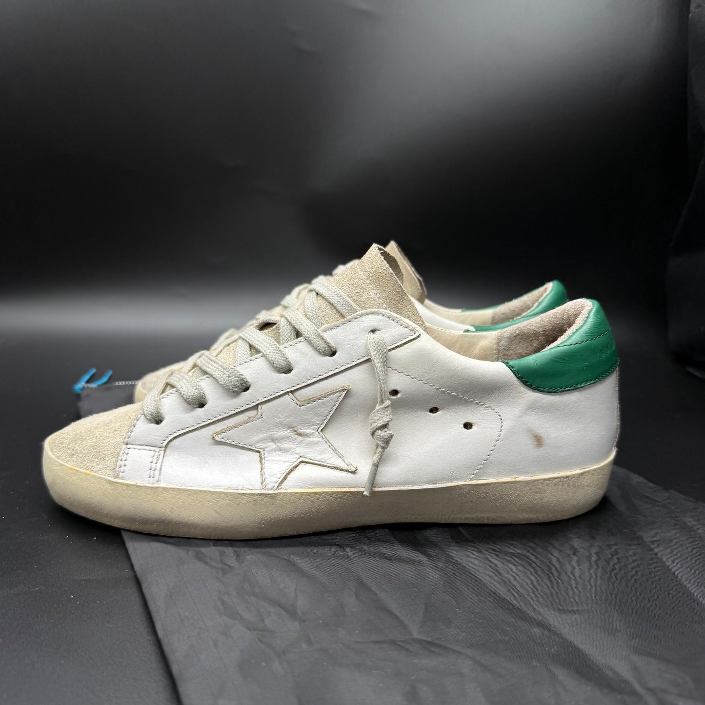 Golden Goose Superstar - Blanc/Vert◾️