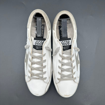 Golden Goose Superstar - Blanc Argent C1421