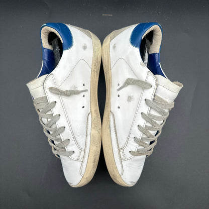 Golden Goose Superstar - Blanc Beige Bleu J035