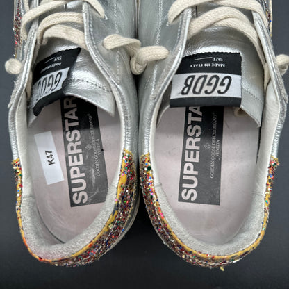Golden Goose Superstar - Argent Paillettes K47