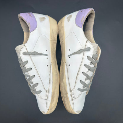 Golden Goose Superstar - Blanc Noir Violet C1231