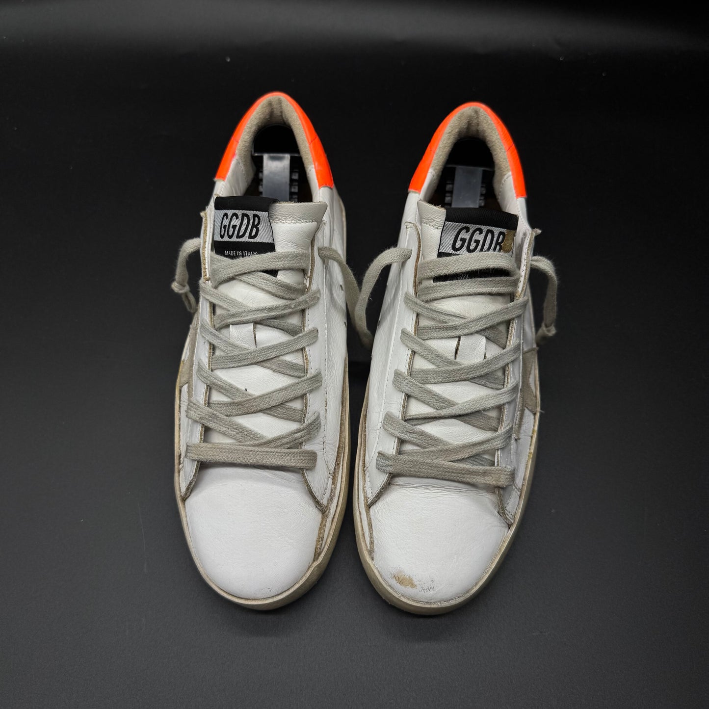 Golden Goose Superstar - Blanc/ Orange ▫️