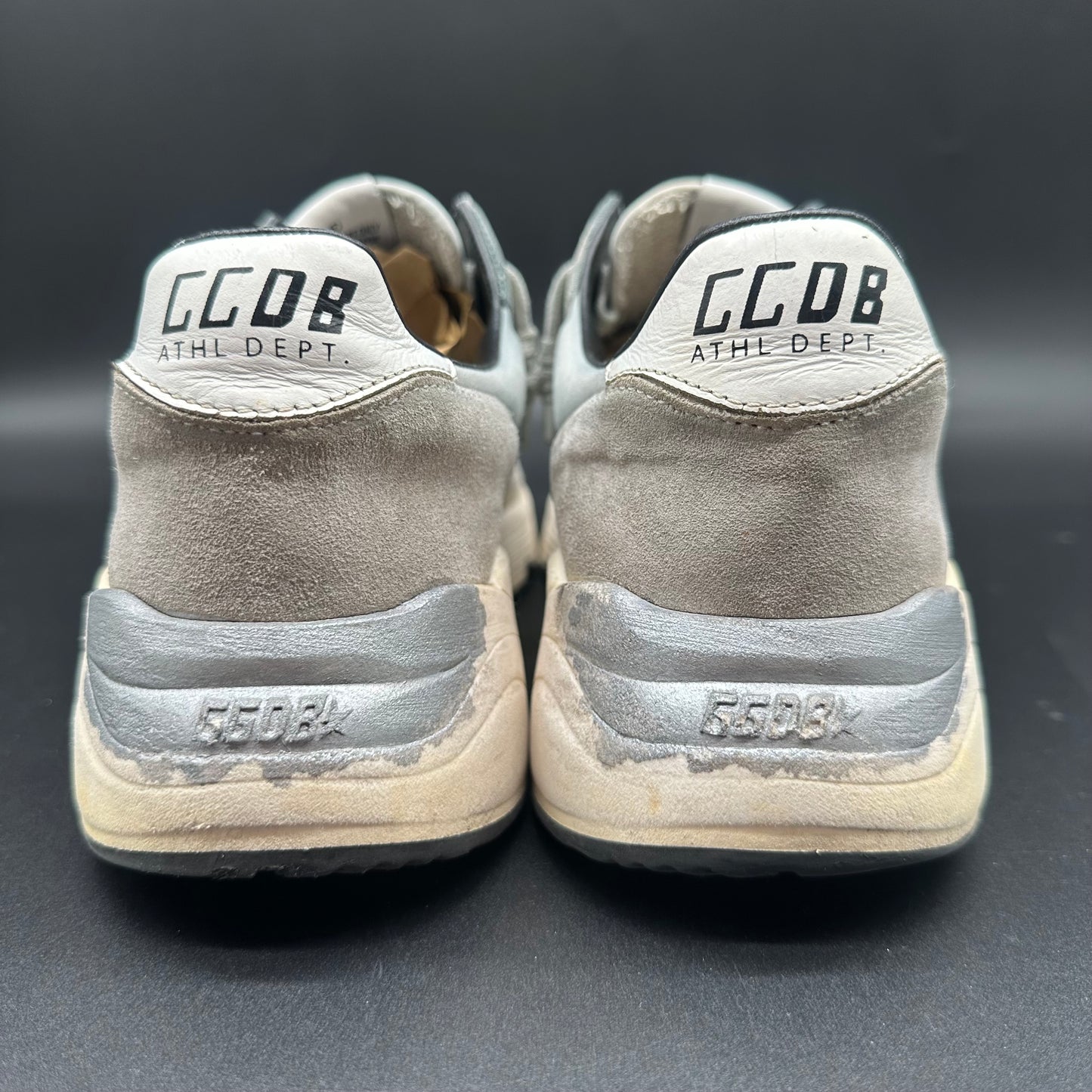 Golden Goose Running - Gris Beige Noir C1303