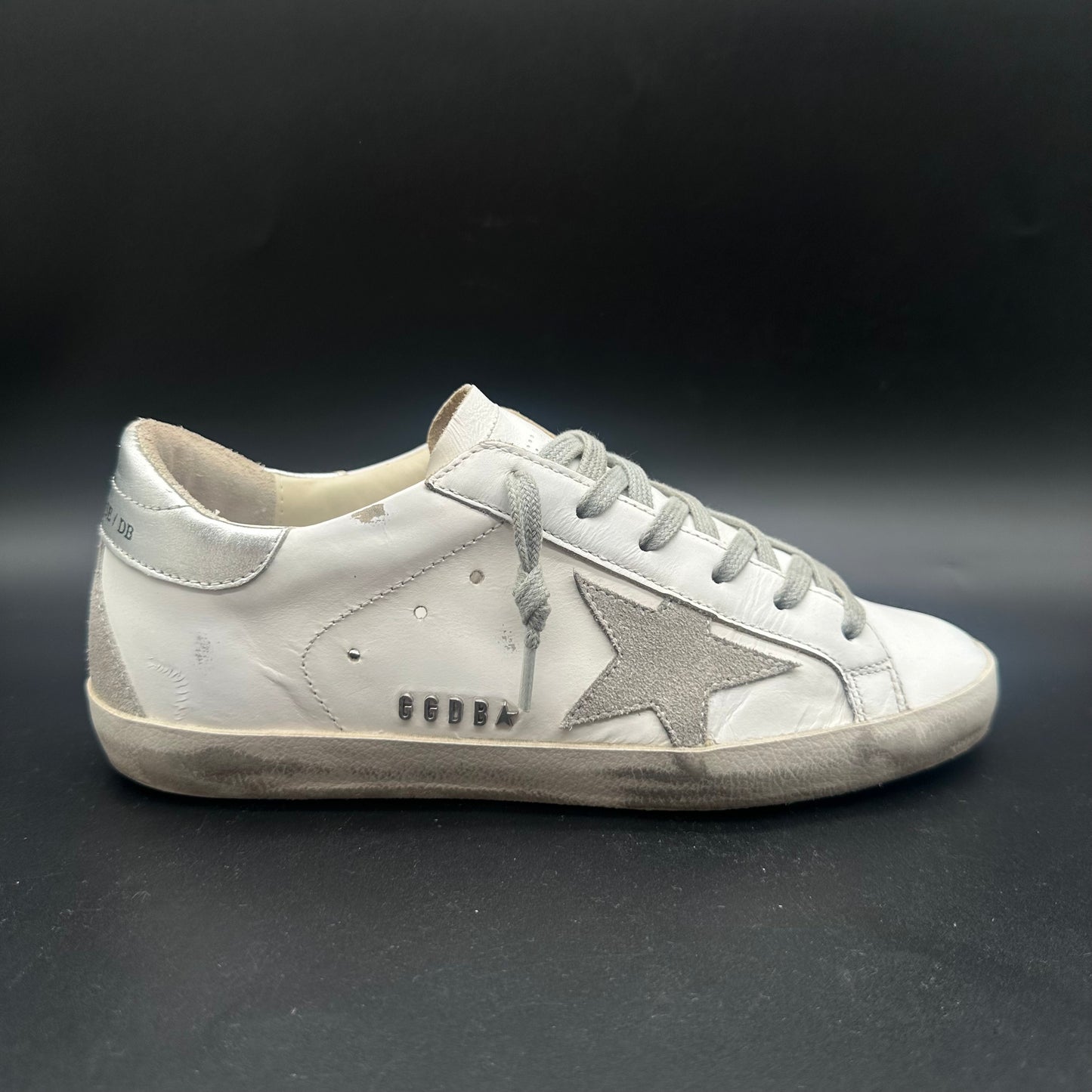 Golden Goose Superstar - Blanc Argent Beige P429
