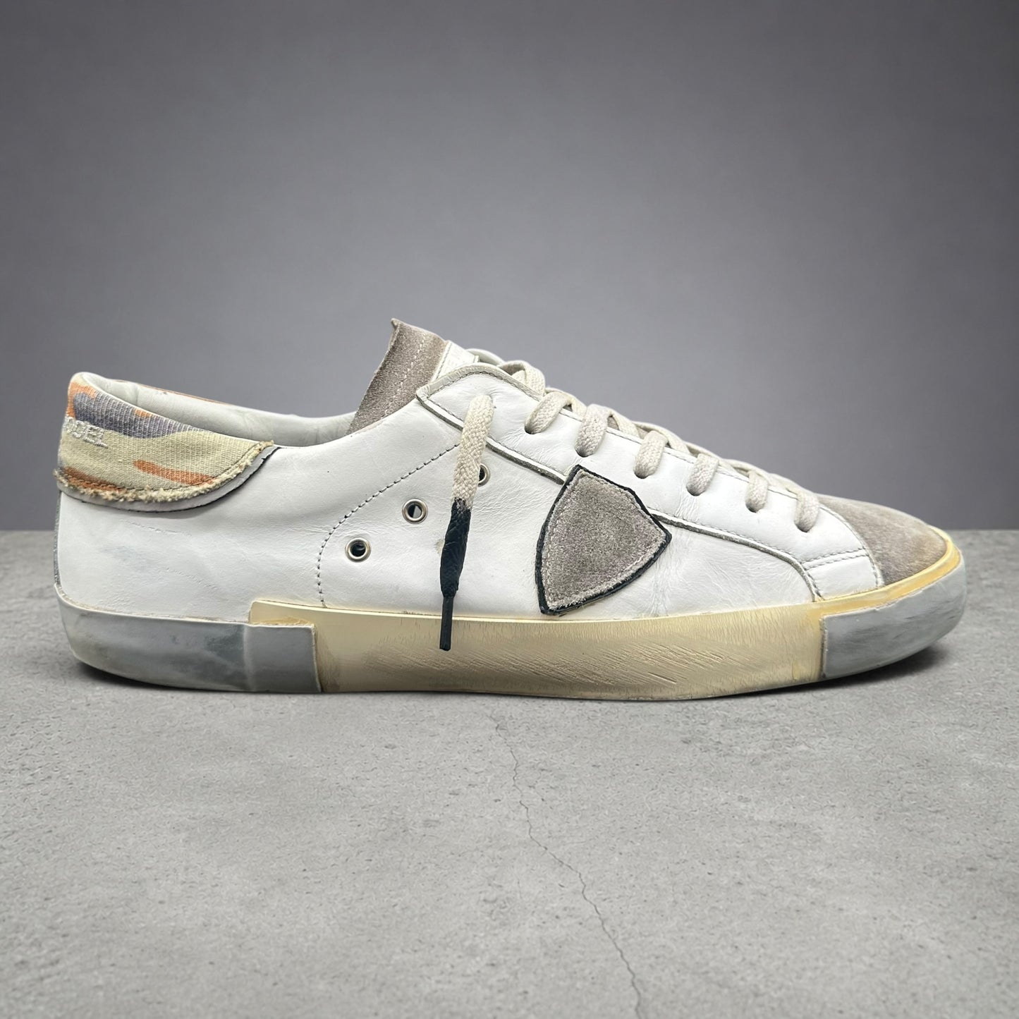 Philippe Model - Blanc Beige Kaki C1219