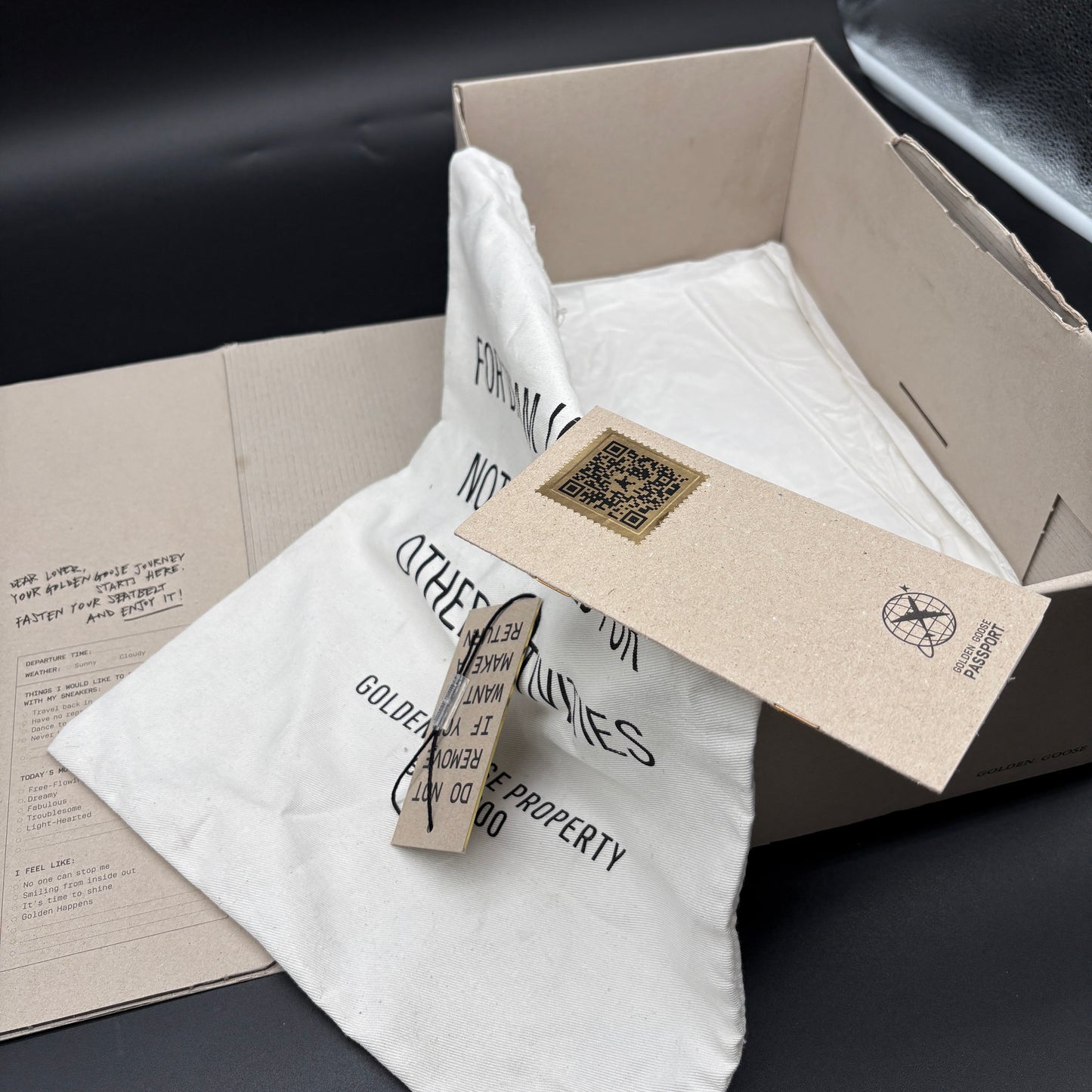 Golden Goose Dad-Star - Gris Beige C1318
