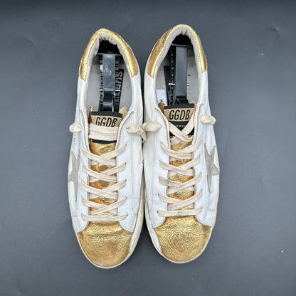Golden Goose Superstar - Blanc Beige Or K48