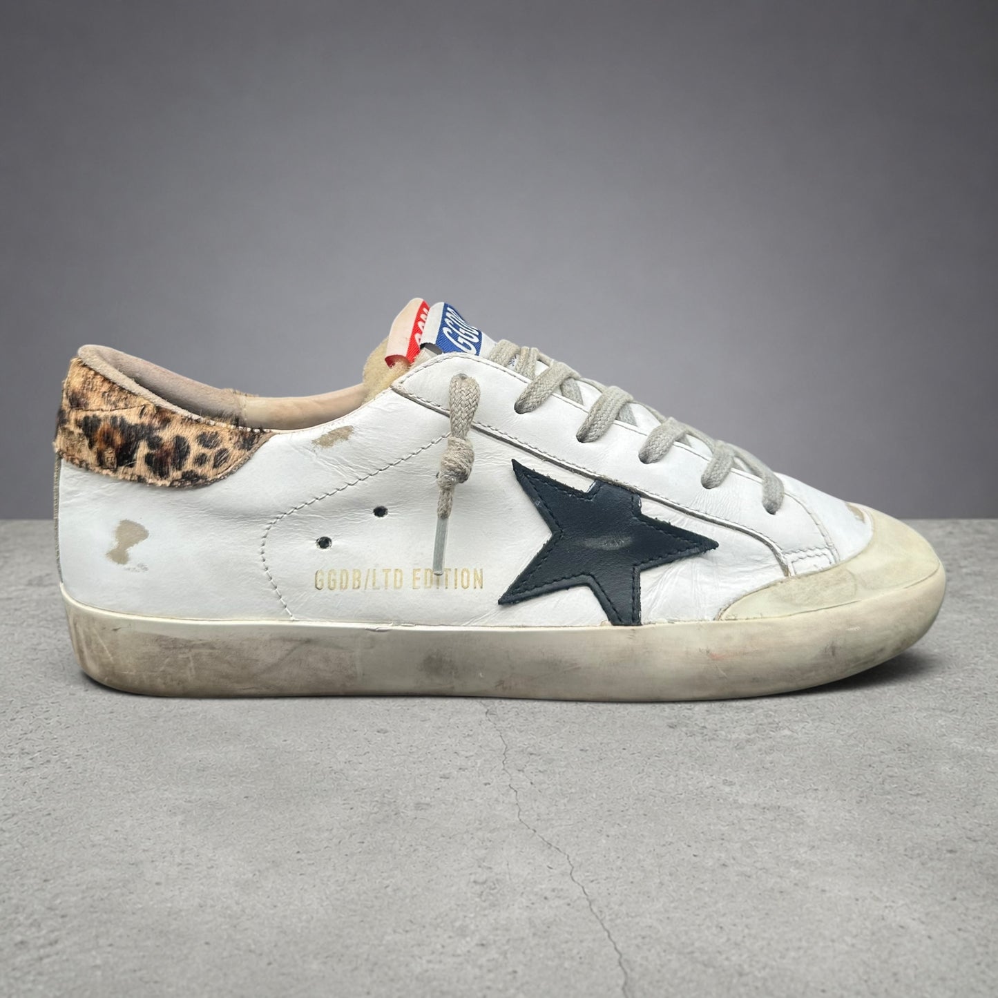 Golden Goose Superstar - Blanc Noir Léopard C1188