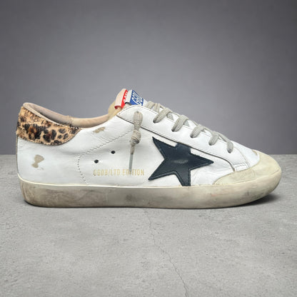 Golden Goose Superstar - Blanc Noir Léopard C1188