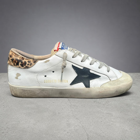 Golden Goose Superstar - Blanc Noir Léopard C1188