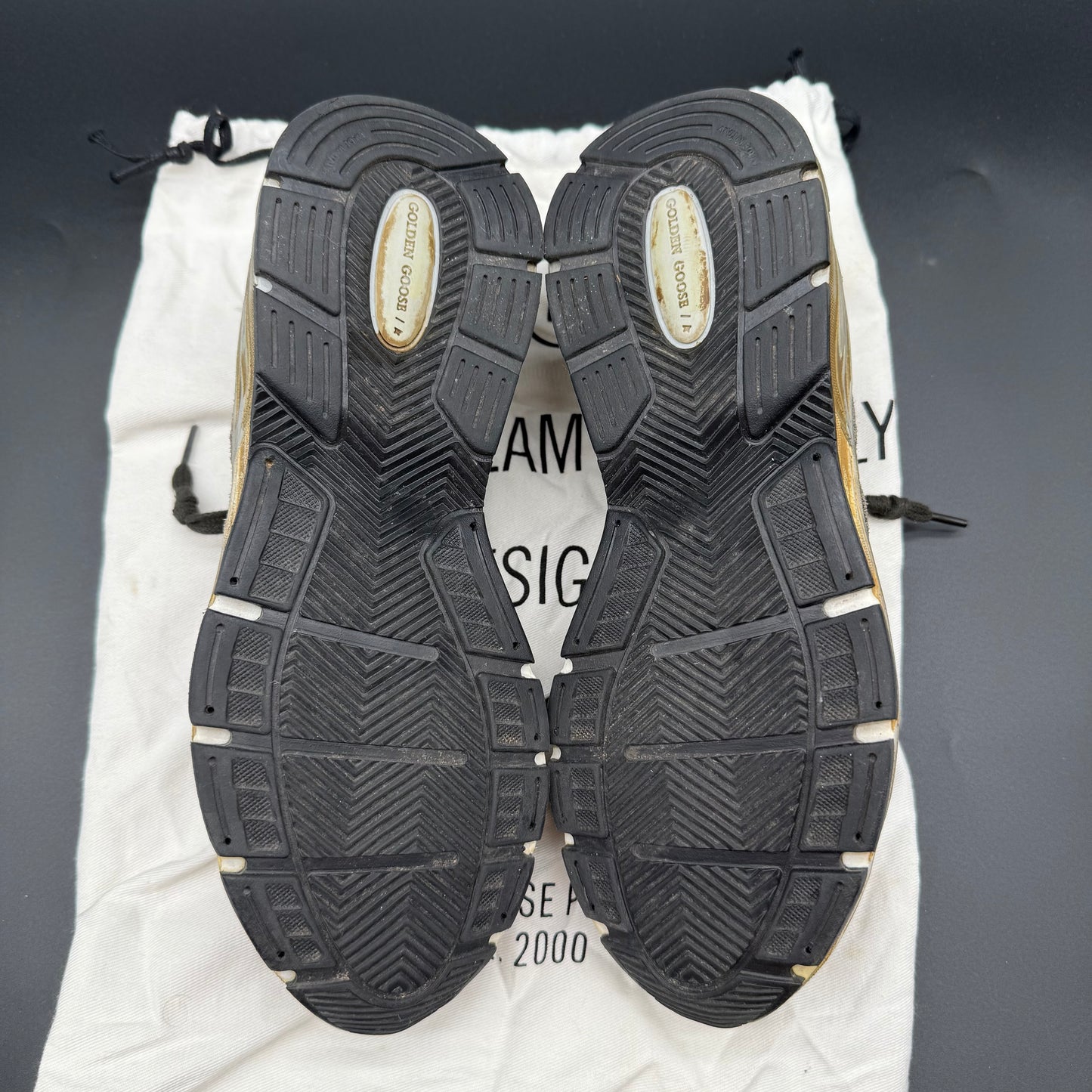 Golden Goose Dad-Star - Kaki Marron K57