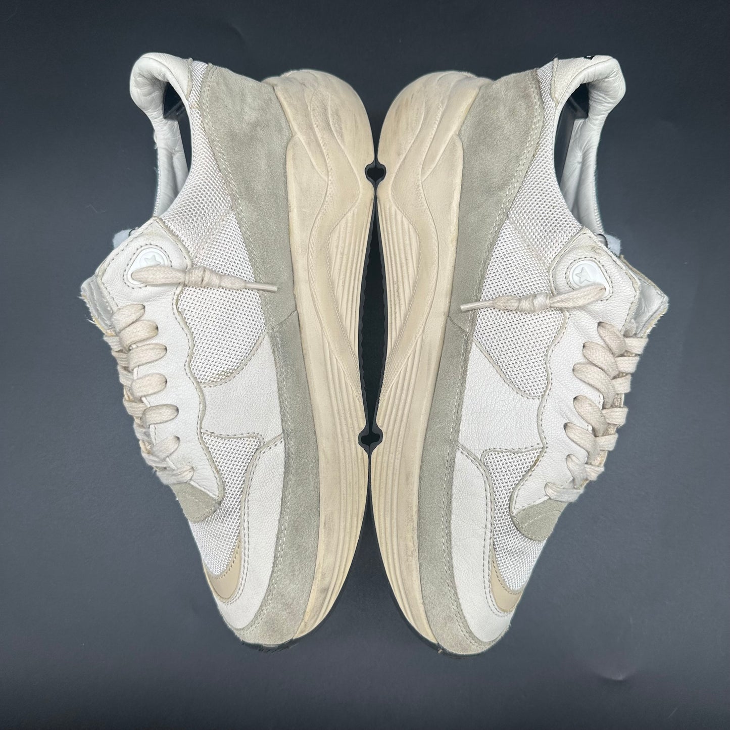 Golden Goose Running - Beige Noir C1174