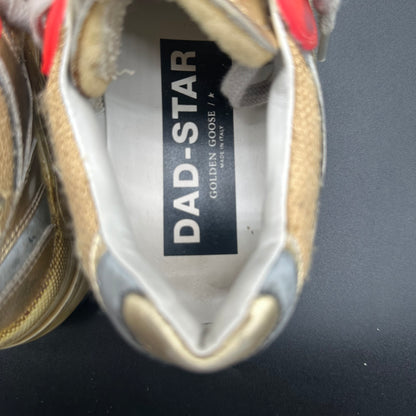 Golden Goose Dad-Star - Or Rouge Gris K30