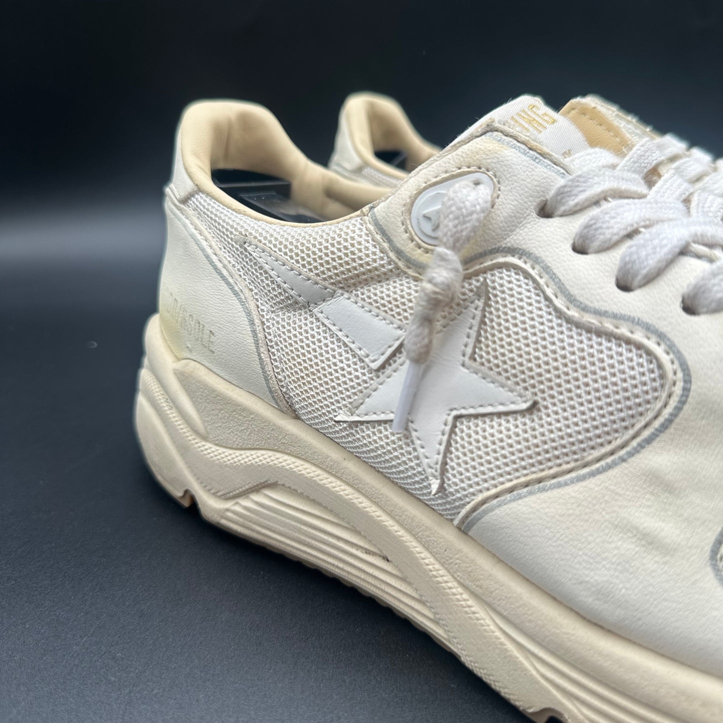 Golden Goose Running - Blanc Beige C1221