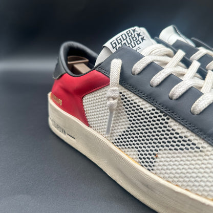 Golden Goose Stardan - Blanc Noir Rouge C1366