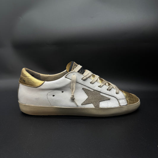 Golden Goose Superstar - Blanc/ Or ▫️