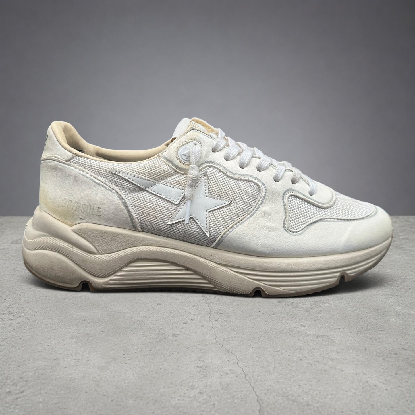 Golden Goose Running - Blanc Beige C1221