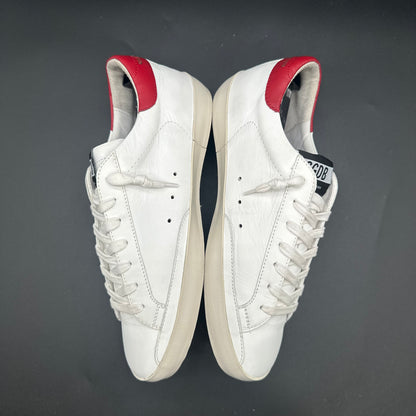 Golden Goose Superstar - Blanc Beige Rouge C1426