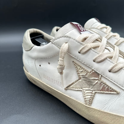 Golden Goose Superstar - Blanc Gris Doré P436