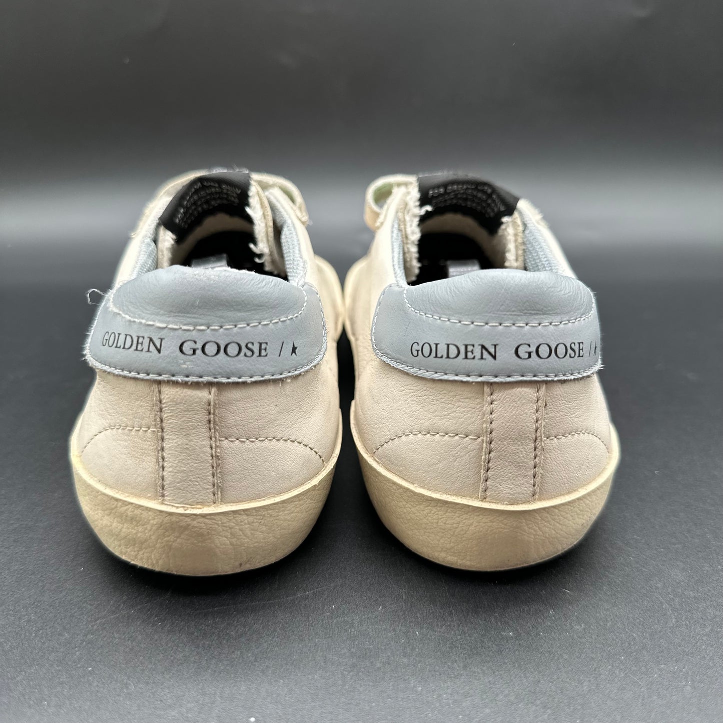 Golden Goose Old-School - Blanc Noir Bleu J033
