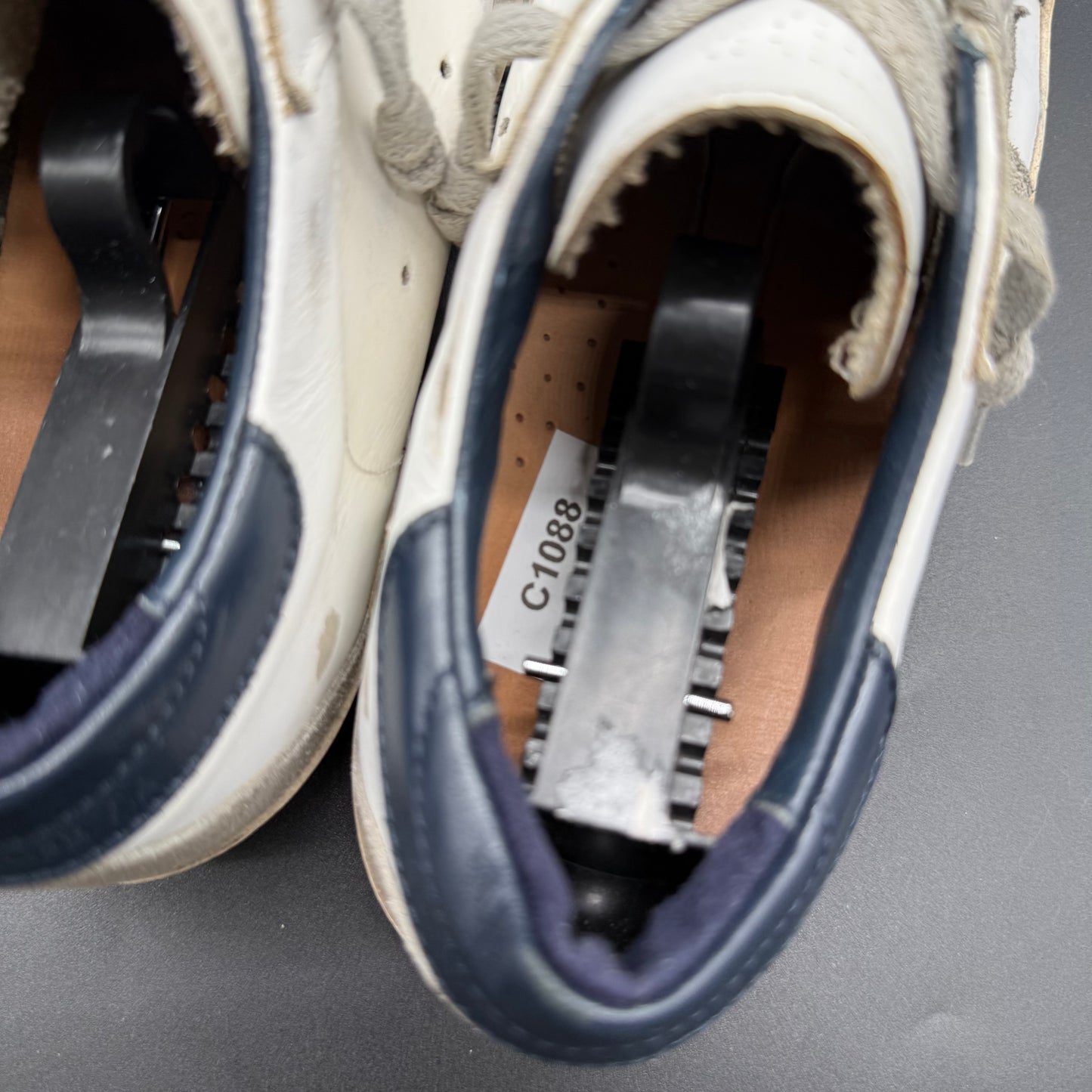 Golden Goose Superstar - Blanc Bleu Marine C1088