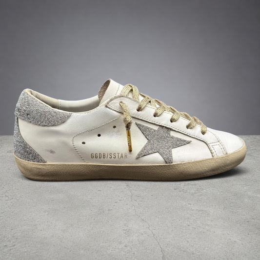 Golden Goose Superstar - Swarovski Argent Blanc C1294