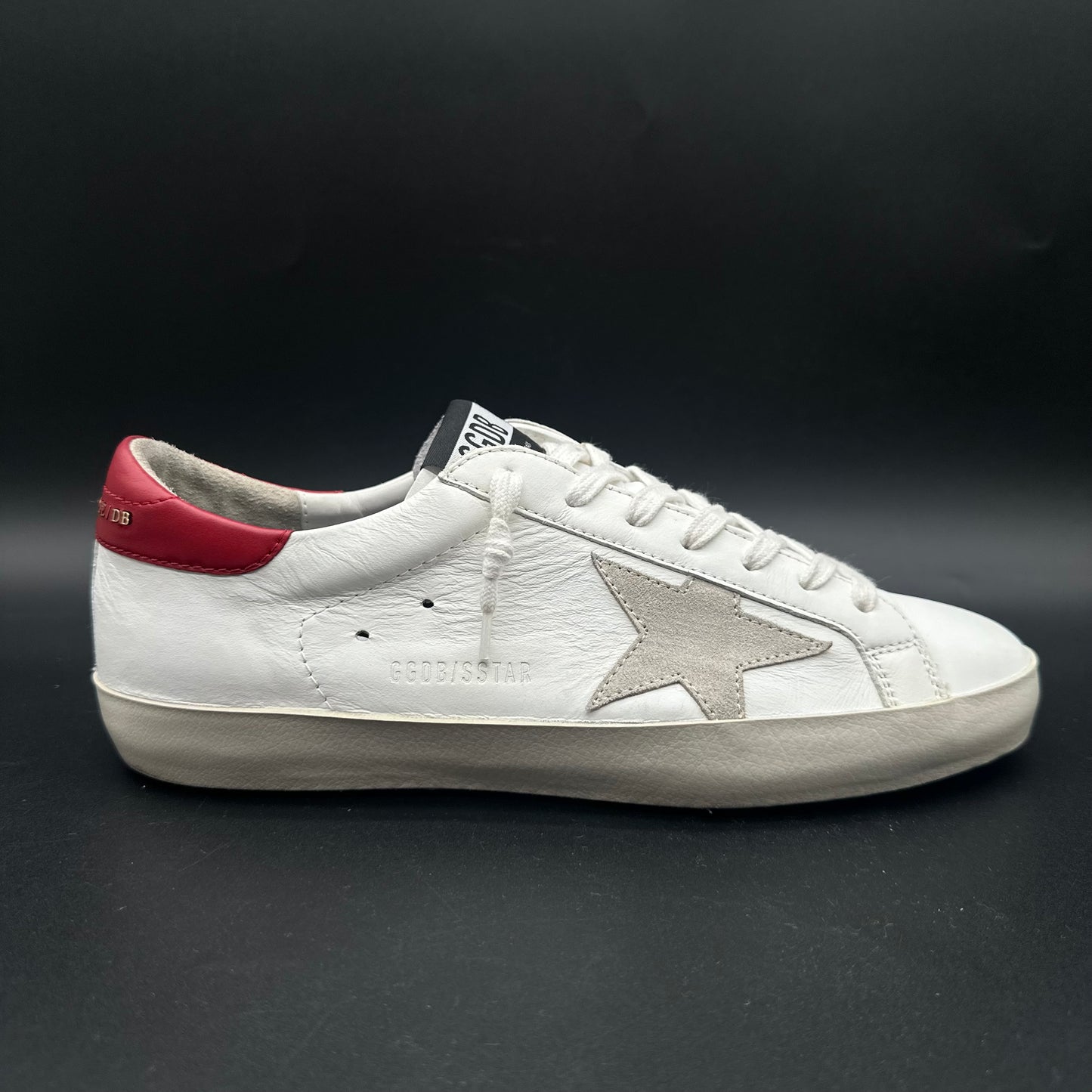 Golden Goose Superstar - Blanc Beige Rouge C1426