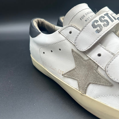 Golden Goose Old-School - Blanc Noir Beige C1295