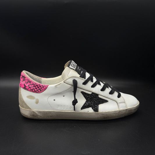 Golden Goose Superstar - Rose Paillette Noir