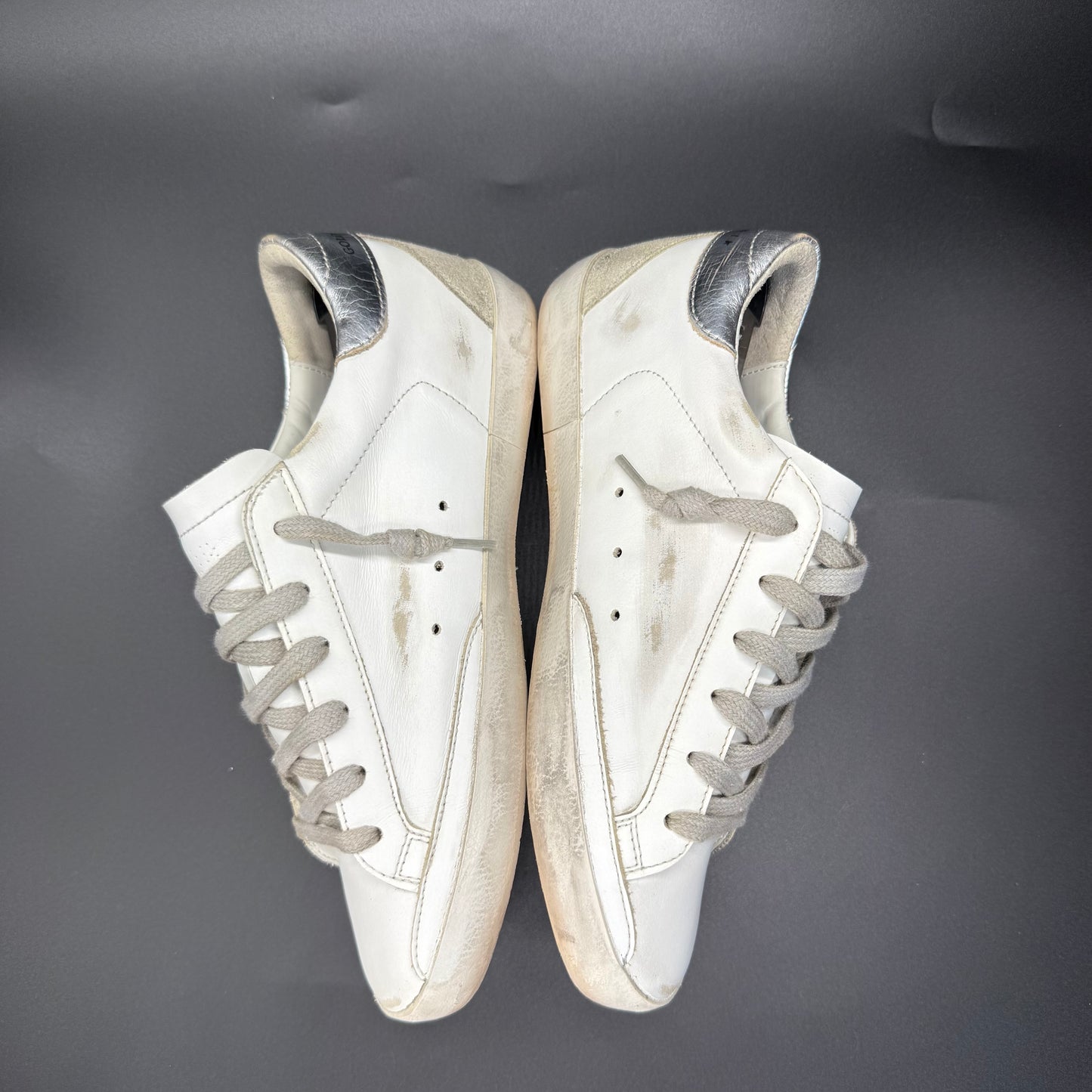 Golden Goose Superstar - Blanc/Argent ◼️
