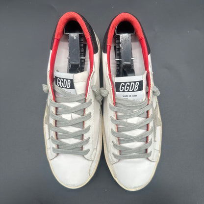 Golden Goose Superstar - Blanc Noir Rouge C1201