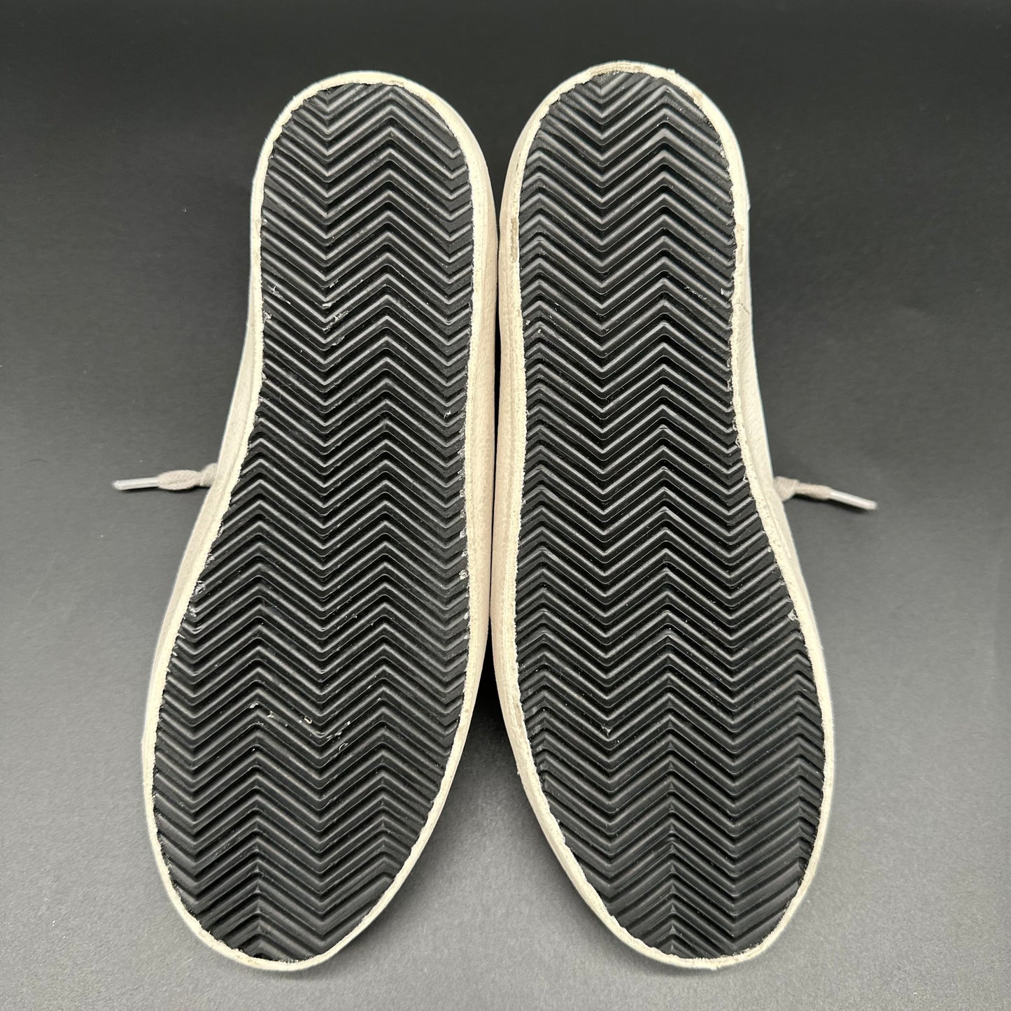 Golden Goose Superstar - Blanc Argent C1200