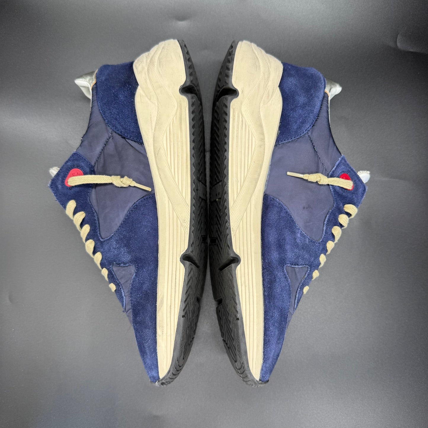 Golden Goose Running - Bleu marine/Blanc◾️