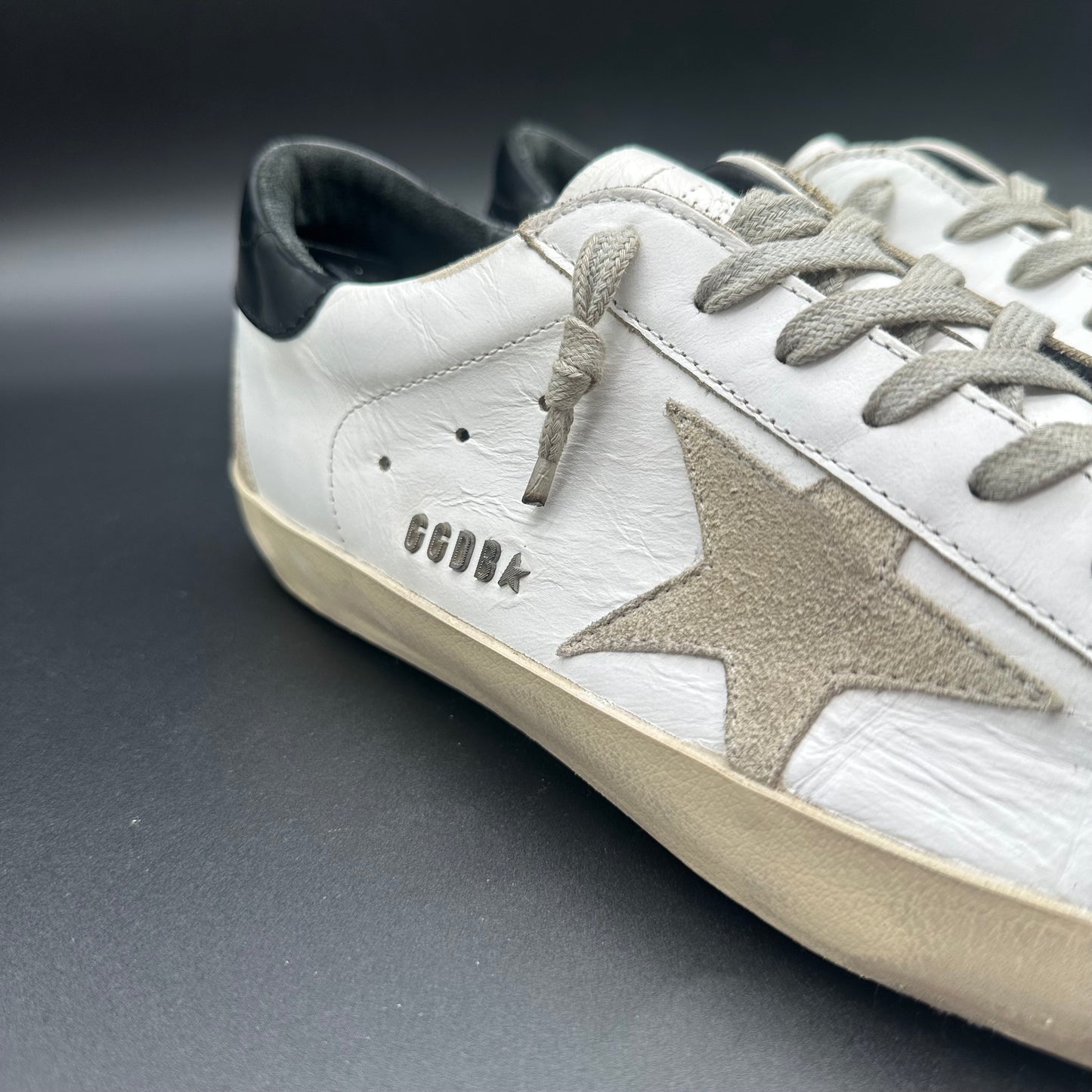Golden Goose Superstar - Blanc Noir Beige C1254