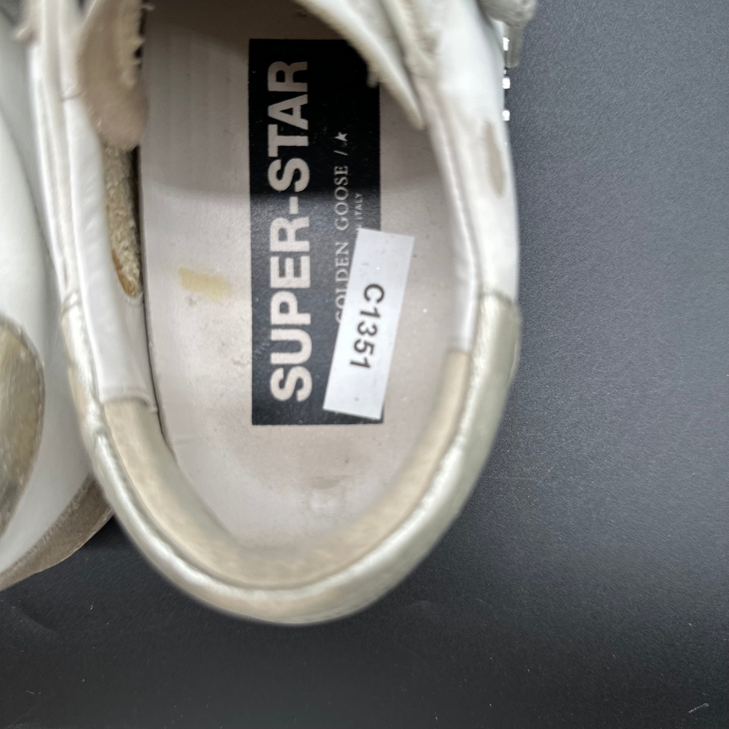 Golden Goose Superstar - Blanc Beige Or C1351