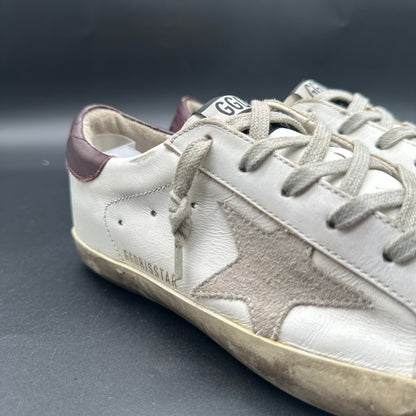 Golden Goose Superstar - Blanc Beige Bordeaux C1452