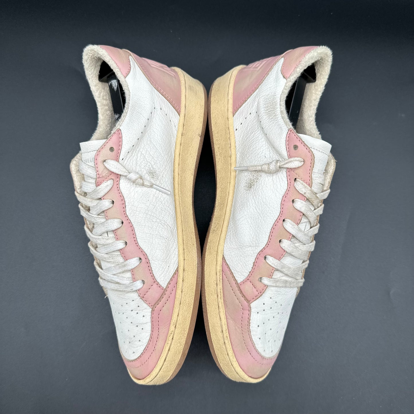 Golden Goose Ballstar - Blanc Rose C1337