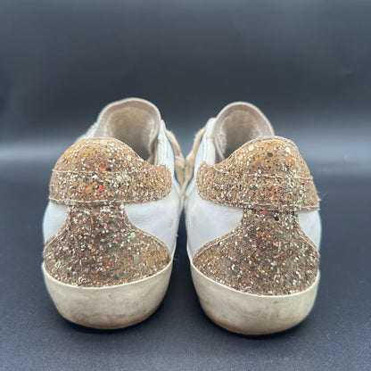 Golden Goose Superstar - Blanc Argent Paillettes C1190