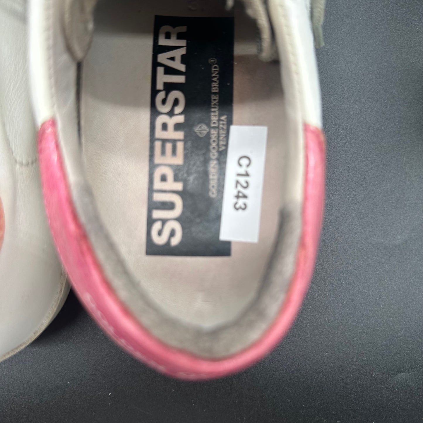 Golden Goose Superstar - Blanc Rose C1243