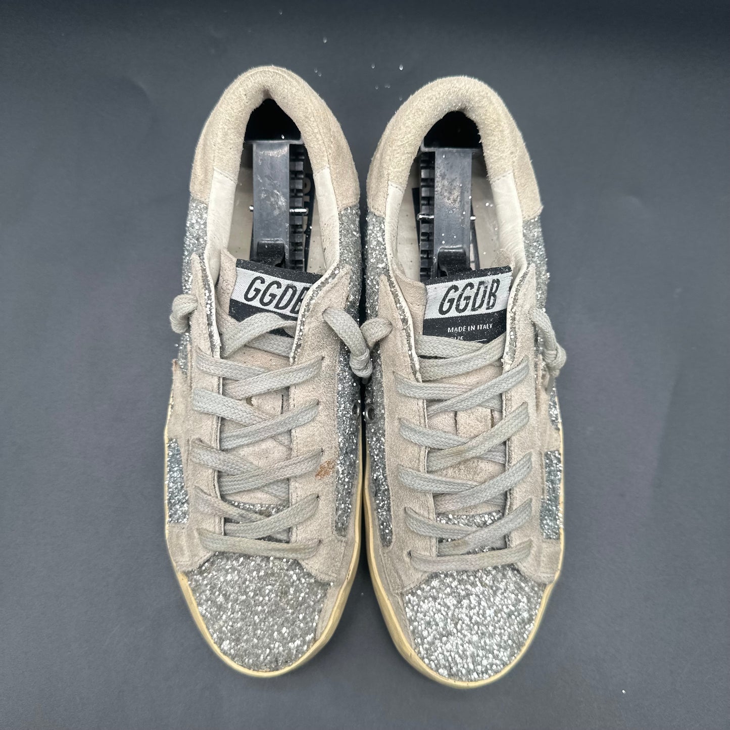 Golden Goose Superstar - Paillettes Beige C1374
